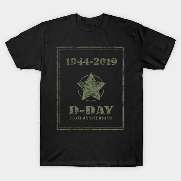 D-Day 75th Anniversary T-Shirt by valentinahramov